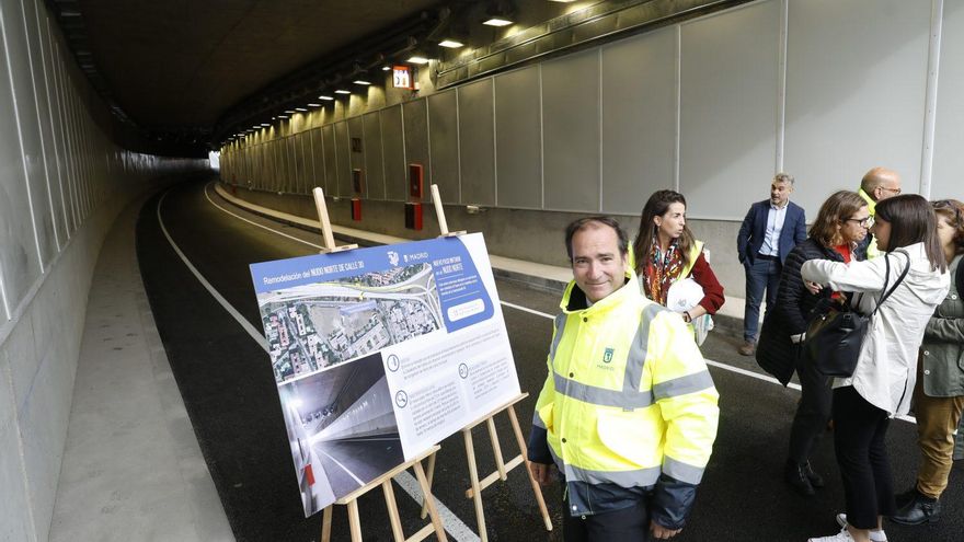 Abre el túnel del Nudo Norte que conecta Castellana y la M-30 con Avenida de la Ilustración