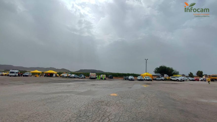 Castilla-La Mancha y Murcia tienen dos puestos de mando coordinados en Cancarix (Albacete) tras los dos incendios en la zona este sábado