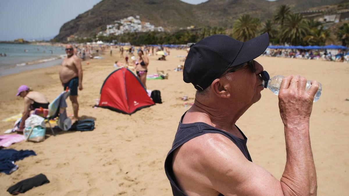 Tiempo en Canarias: temperaturas en descenso este miércoles que todavía podrían superar los 34 grados