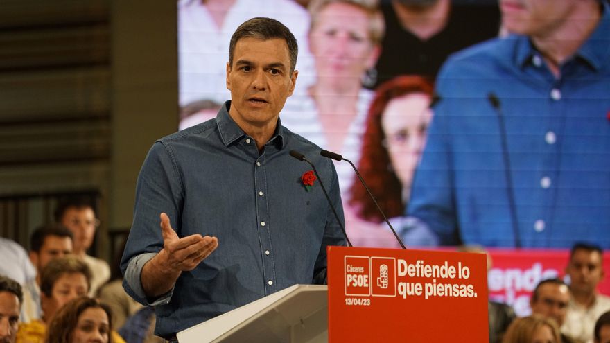 El secretario general del PSOE y presidente del Gobierno, Pedro Sánchez.