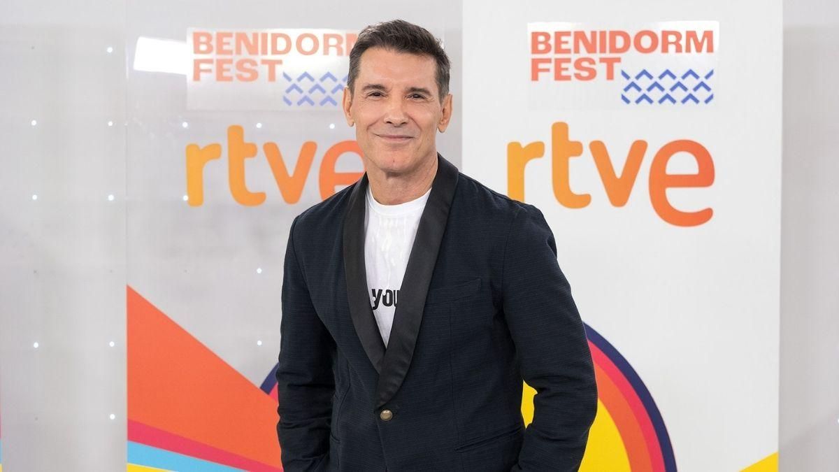Jesús Vázquez, en la presentación del Benidorm Fest 2026