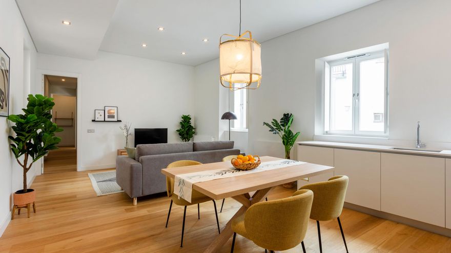 Apartamento de dos dormitorios puesto en alquiler en Corredera 20