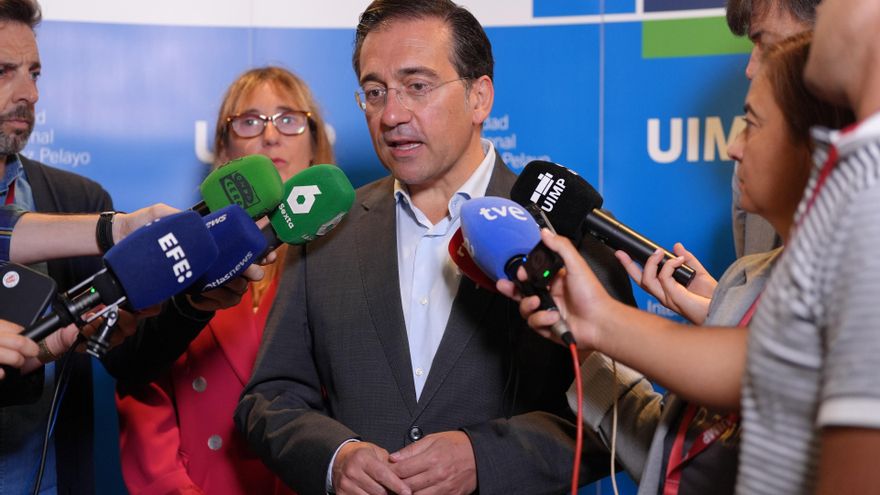 El ministro de Asuntos Exteriores, Unión Europea y Cooperación, José Manuel Albares