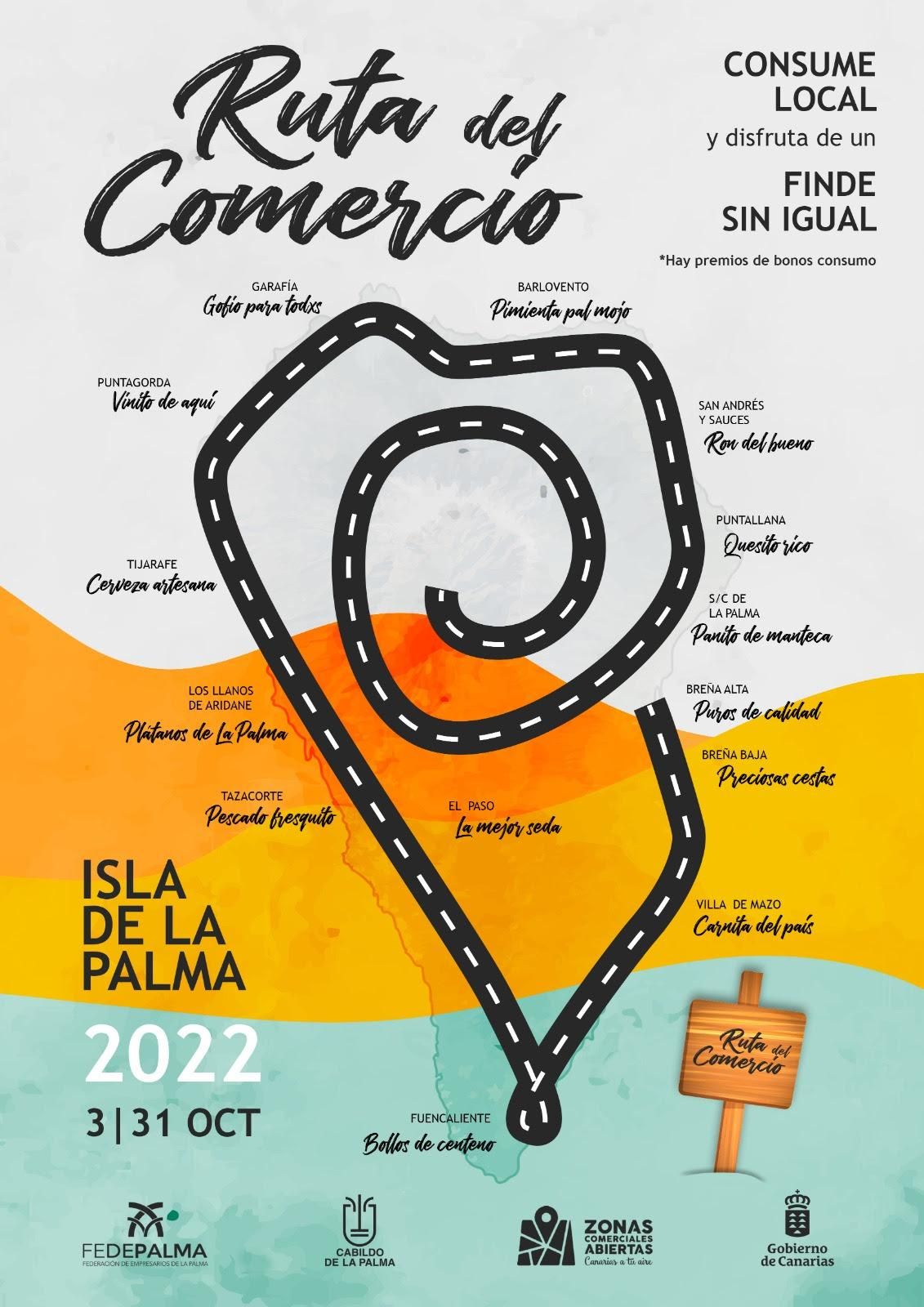 Cartel de la campaña de 'La ruta del comercio'.