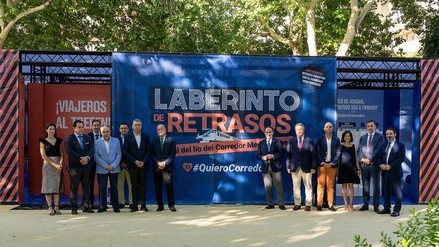 El 'laberinto de retrasos' del Corredor Mediterráneo hace parada en Antequera