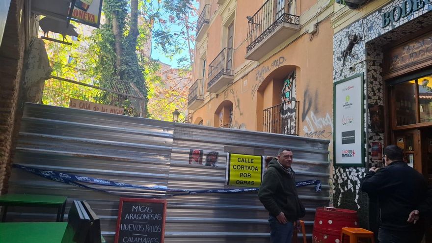 La ruina inminente de un edificio del siglo XVI en Zaragoza: "Supone la pérdida de otro elemento de valor patrimonial"