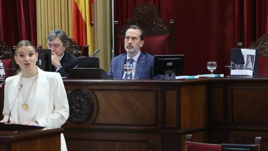 Prohens no exige la dimisión del presidente ultra del Parlament y pide "respeto por los tiempos judiciales"