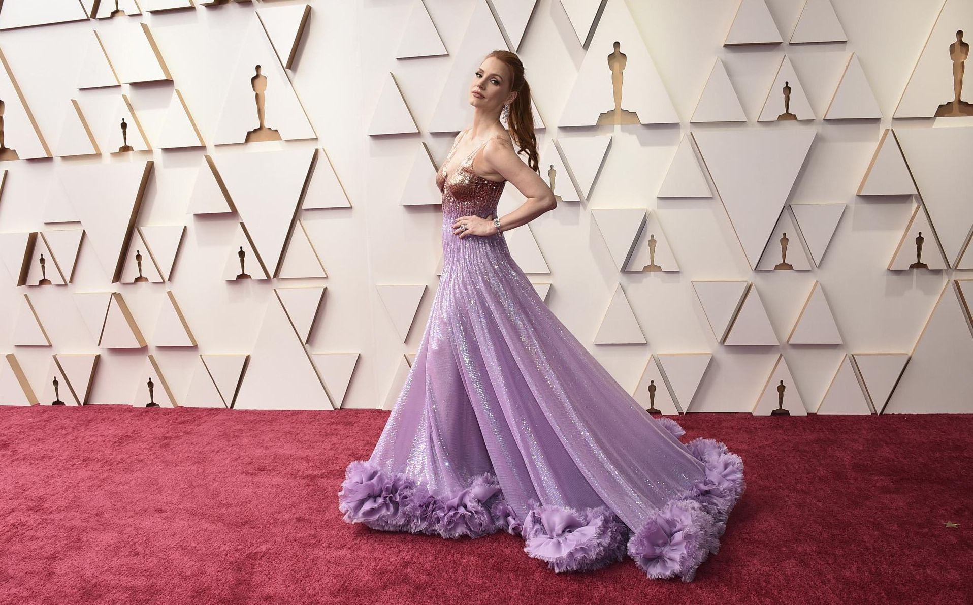 Jessica Chastain, nominada a Mejor Actriz por 'Los ojos de Tammy Faye'