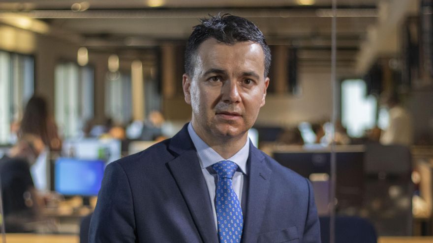 Héctor Gómez, portavoz del PSOE en el Congreso de los Diputados, para elDiario.es