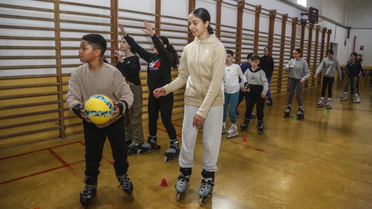 Alumnado del IES Alhaken II