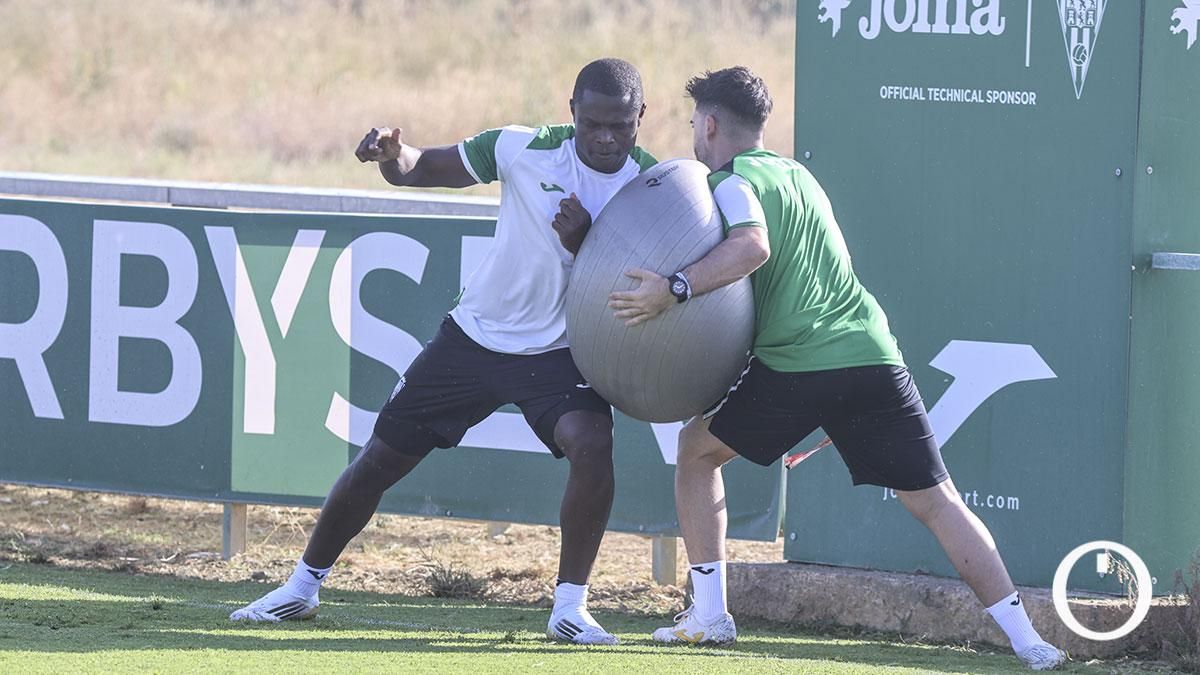 Primer entrenamiento de pretemporada del Córdoba CF