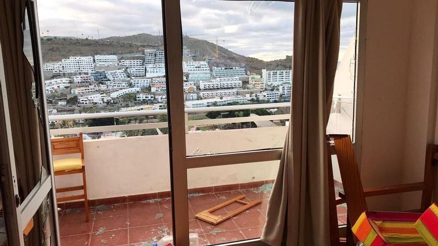 Los dueños de un apartamento que acogió menores migrantes reclaman un millón de euros al Gobierno de Canarias por destrozos