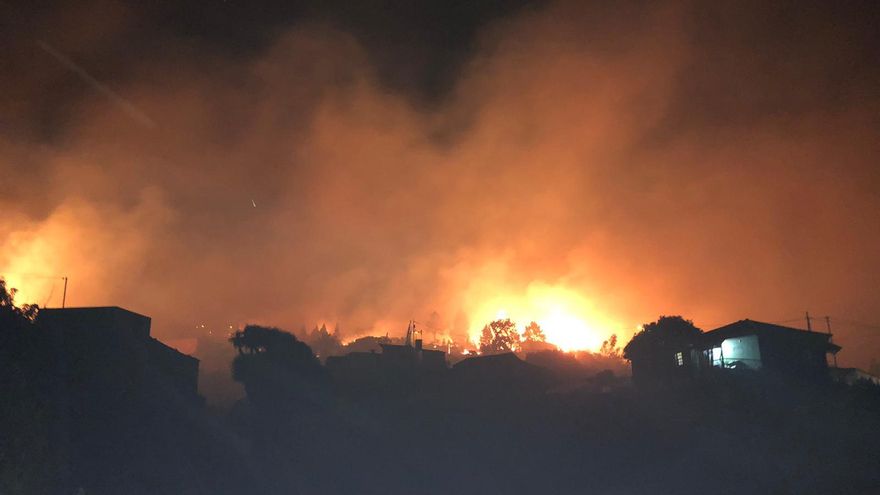 El incendio de La Palma deja más de 4.000 evacuados y 4.765 hectáreas afectadas en sus primeras 24 horas