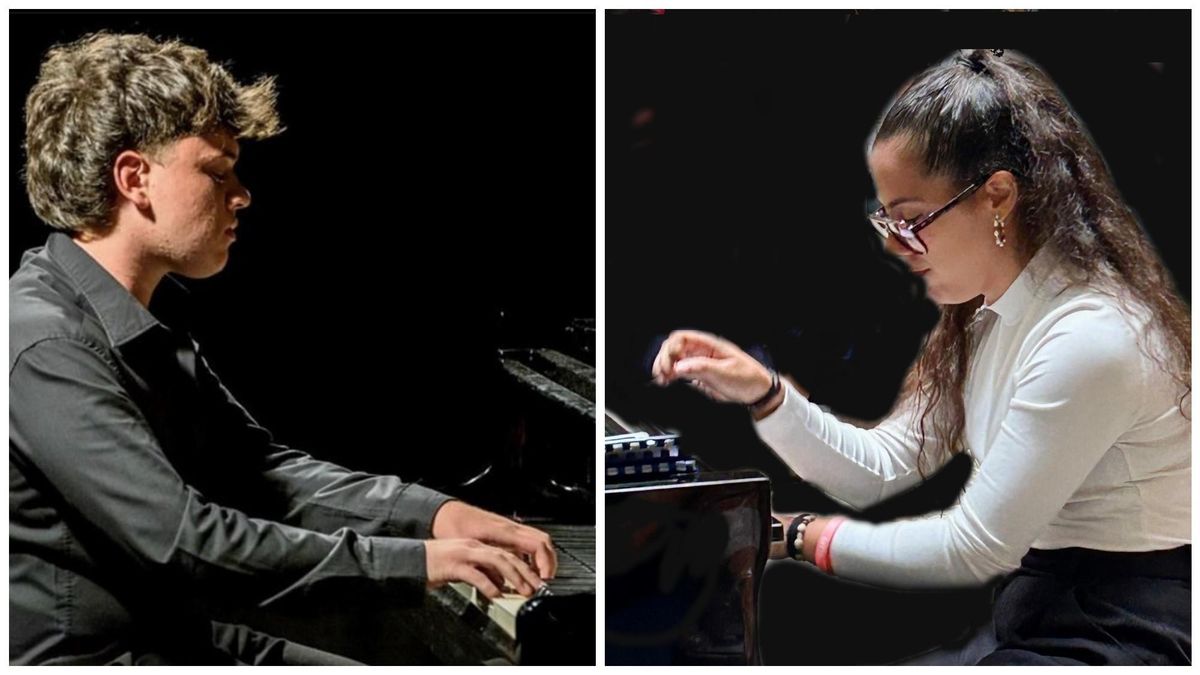 Recital de piano a cuatro manos con Federica Cascone y Cosimo Pio Petraroli en la Sala Eutherpe el domingo