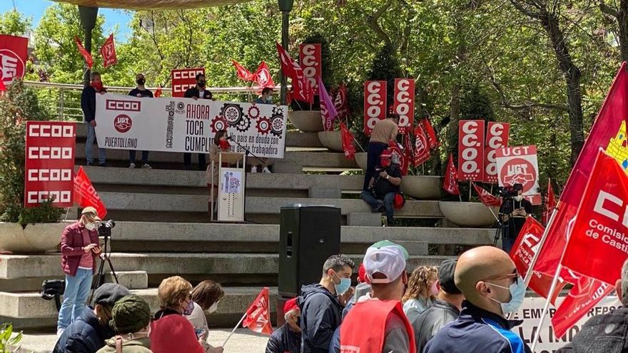Manifestación en Puertollano