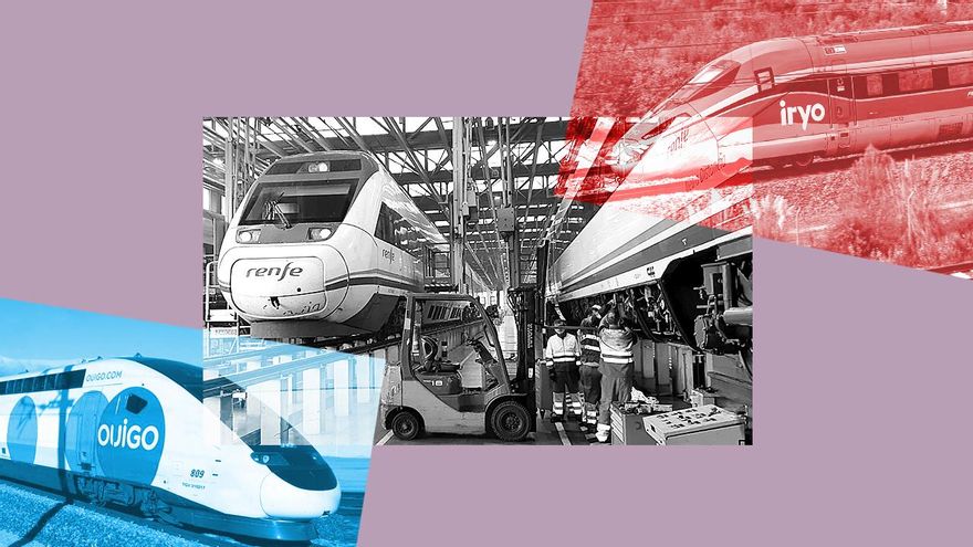 Renfe choca con Competencia por obligar a la empresa pública a ceder sus talleres a Ouigo e Iryo