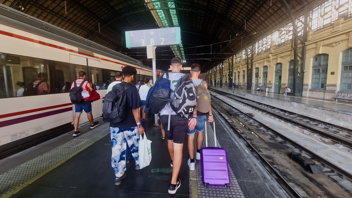 Cercanías valencia. Estación del Norte.