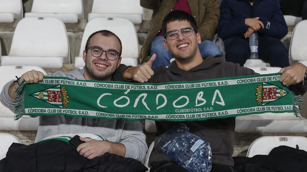 Grada Blanquiverde del Córdoba CF - Burgos CF