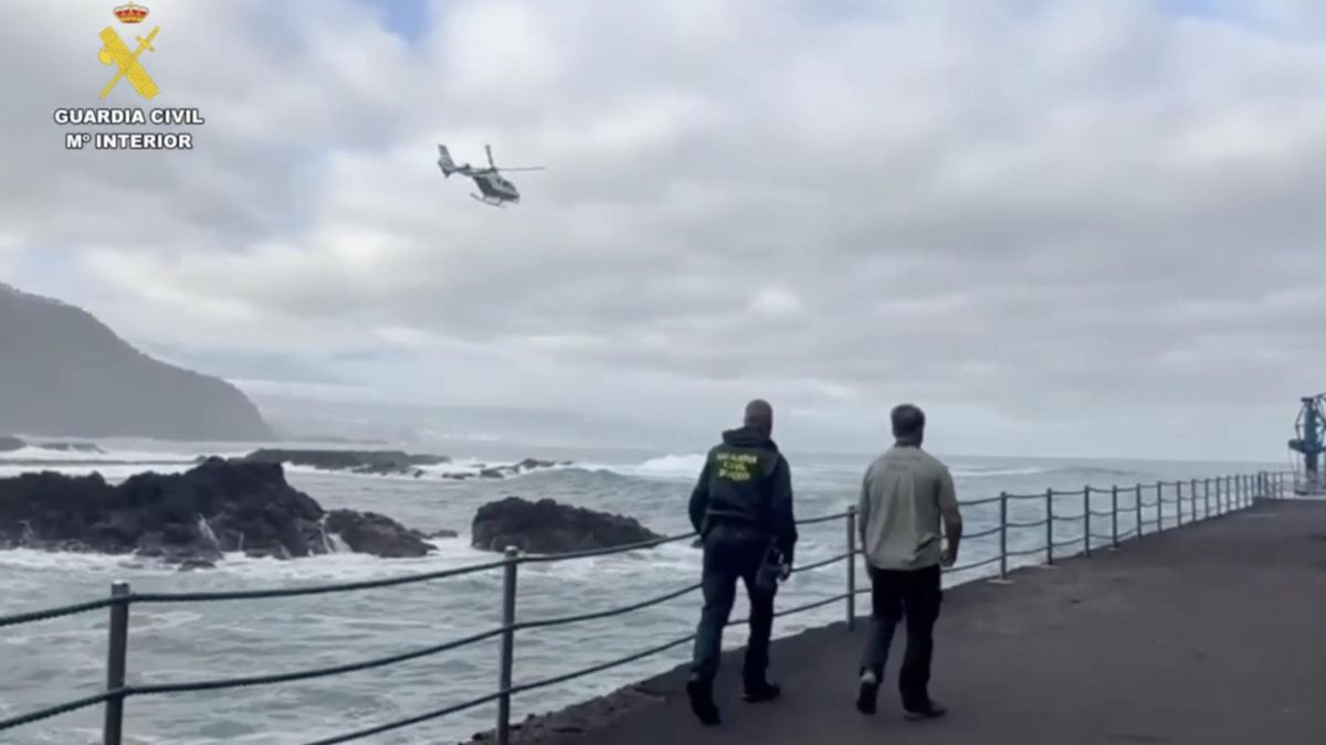 Cuarto día de búsqueda de la mujer desaparecida en la costa norte de Tenerife