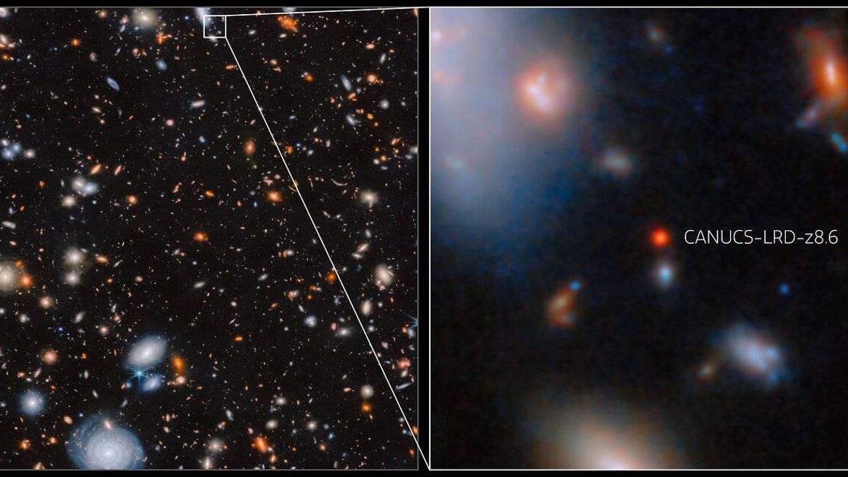 Detectan un agujero negro supermasivo en plena expansión en el Universo primitivo