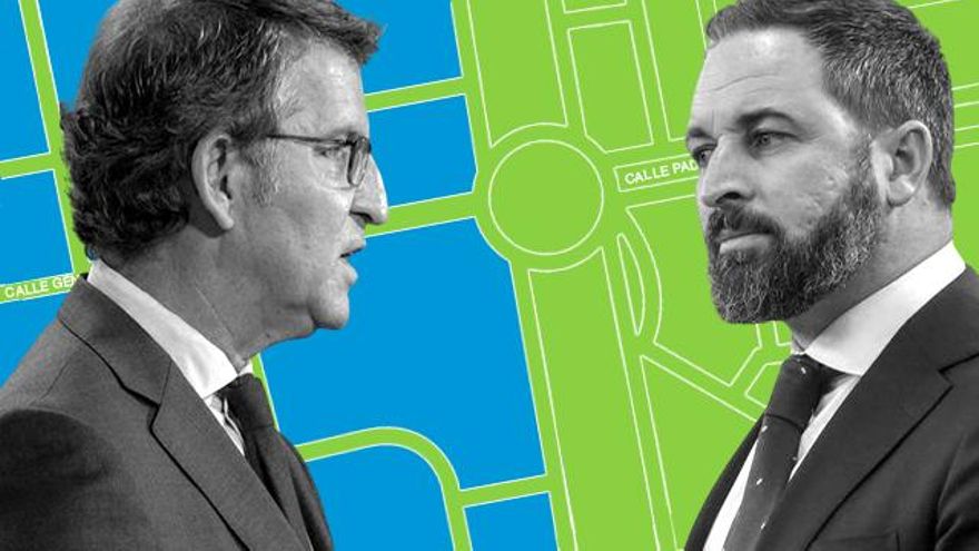 PP y Vox se miden en la calle contra las políticas del Gobierno