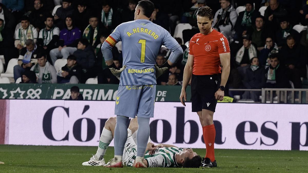 Partido Córdoba - Malaga en el Estadio El Arcángel