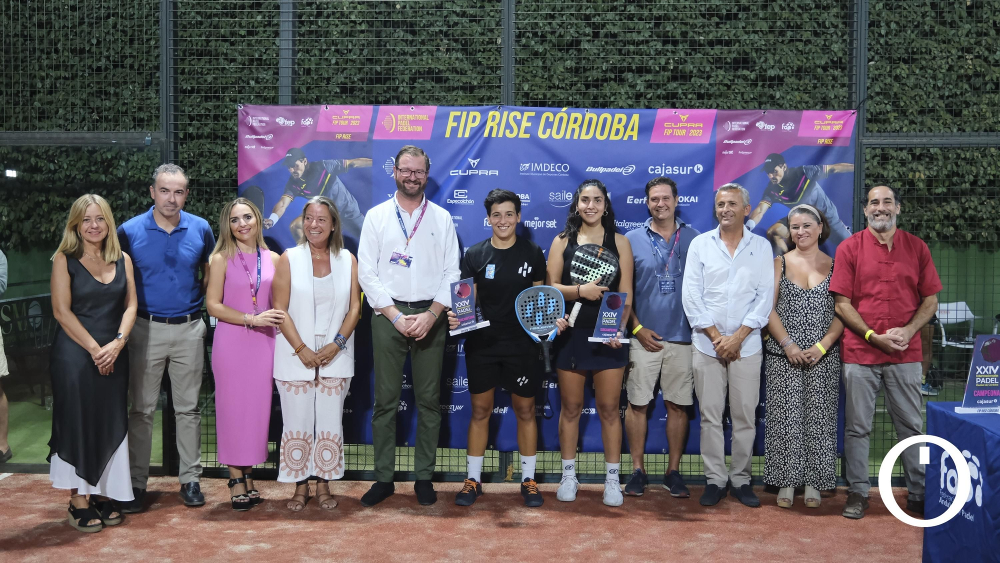 Final del Torneo de Pádel Ciudad de Córdoba.