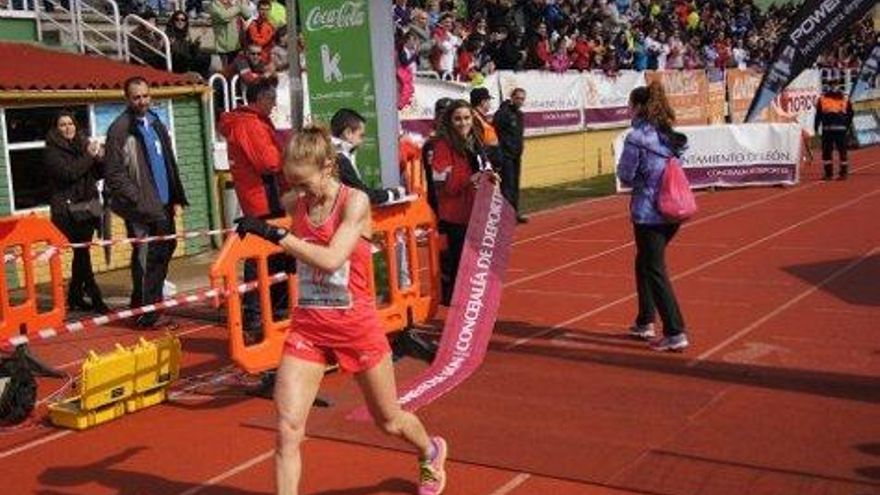 Laura Sánchez, vencedora femenina de la prueba.