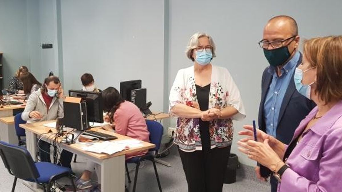 Visita a los equipos COVID