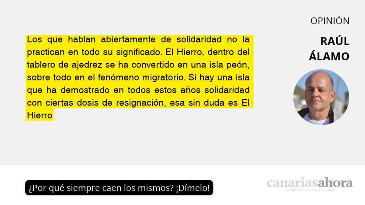 ¿Por qué siempre caen los mismos? ¡Dímelo!