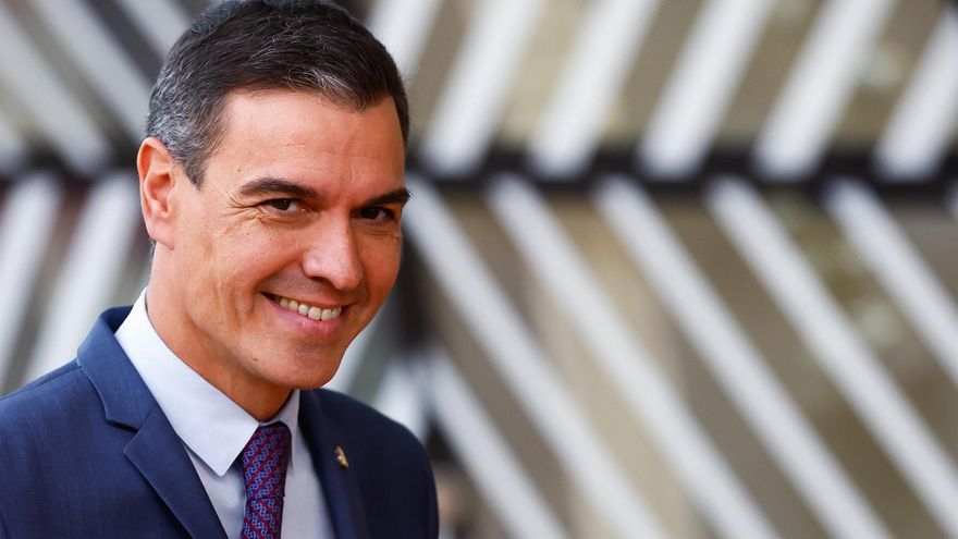 El presidente del Gobierno de España, Pedro Sánchez, llega al inicio de un Consejo de la UE en Bruselas, Bélgica, el pasado 20 de octubre. EFE/EPA/STEPHANIE LECOCQ