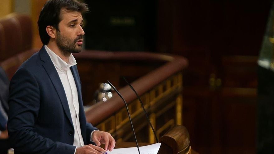 Archivo - El diputado de Unidas Podemos por la Región de Murcia, Javier Sánchez Serna