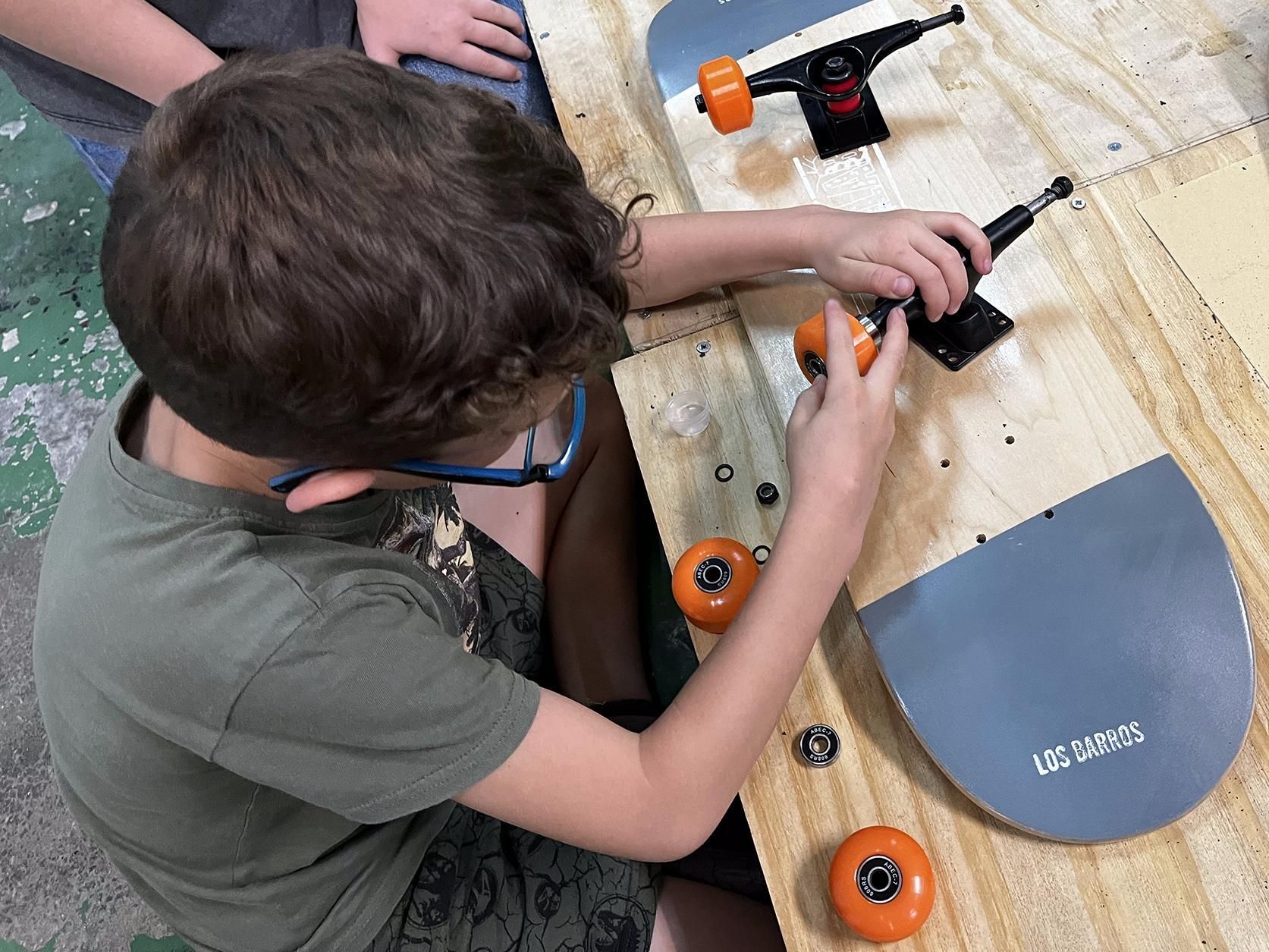 La Escuela de Cultura Urbana Skatelab de El Paso hará una exhibición.