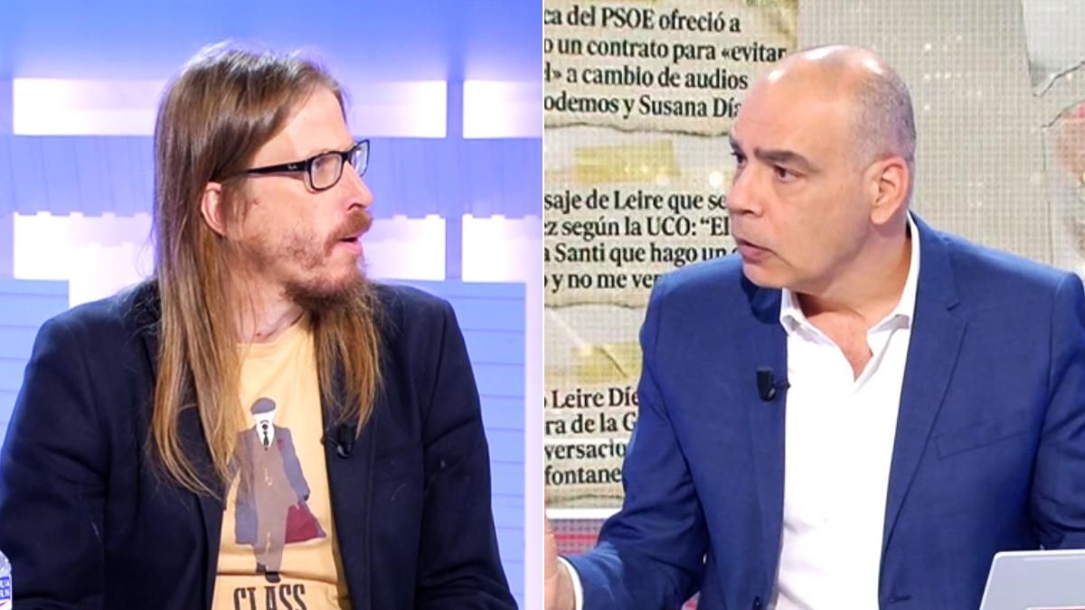 Nacho Abad, a gritos contra Pablo Fernández: "La primera solidaridad es con España, exige la dimisión del presidente, exígela"