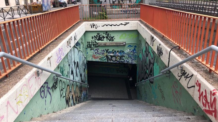 Uno de los actuales túneles de integración.