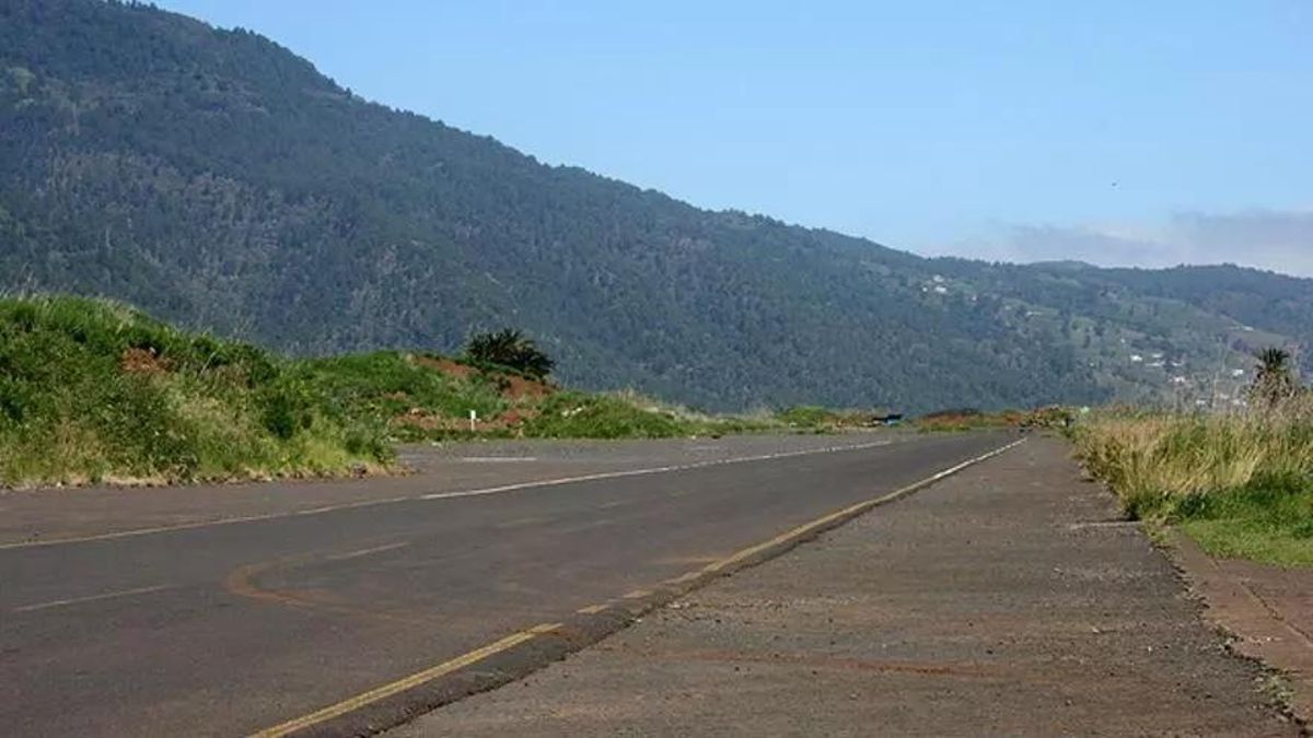 Imagen de archivo de la antigua pista del aeropuerto viejo de Buenavista.