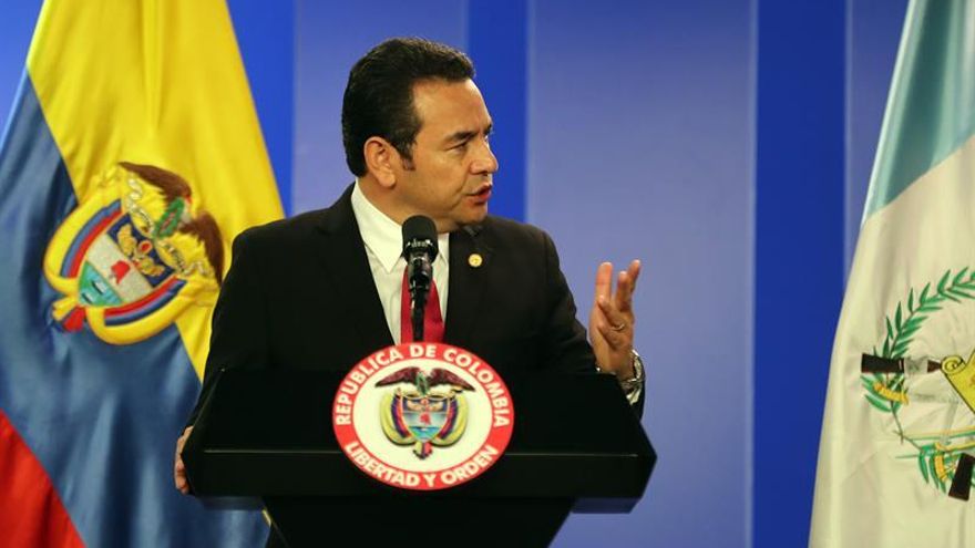 Jimmy Morales llama a la unidad y a votar en el referendo sobre la disputa con Belice