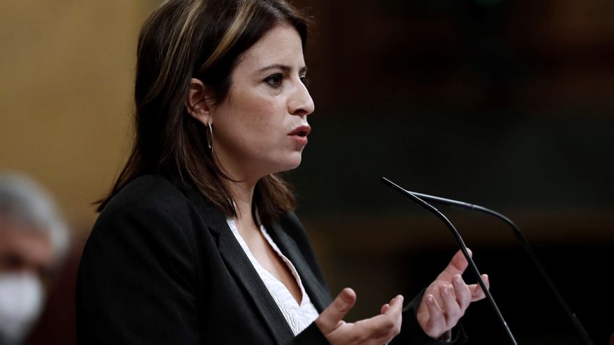 La portavoz del PSOE, Adriana Lastra. EFE/Mariscal/Archivo