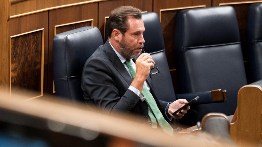 El ministro de Transportes y Movilidad Sostenible, Óscar Puente.