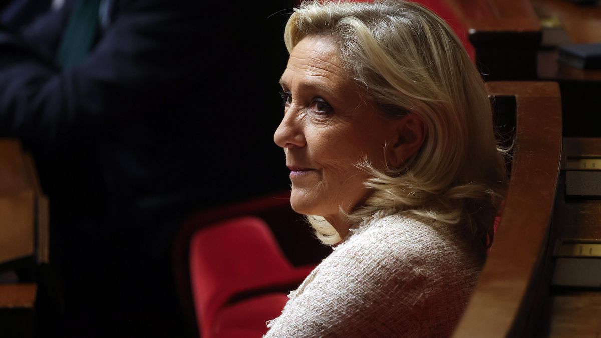 La líder de extrema derecha francesa Marine Le Pen en una foto de archivo. EFE/EPA/YOAN VALAT