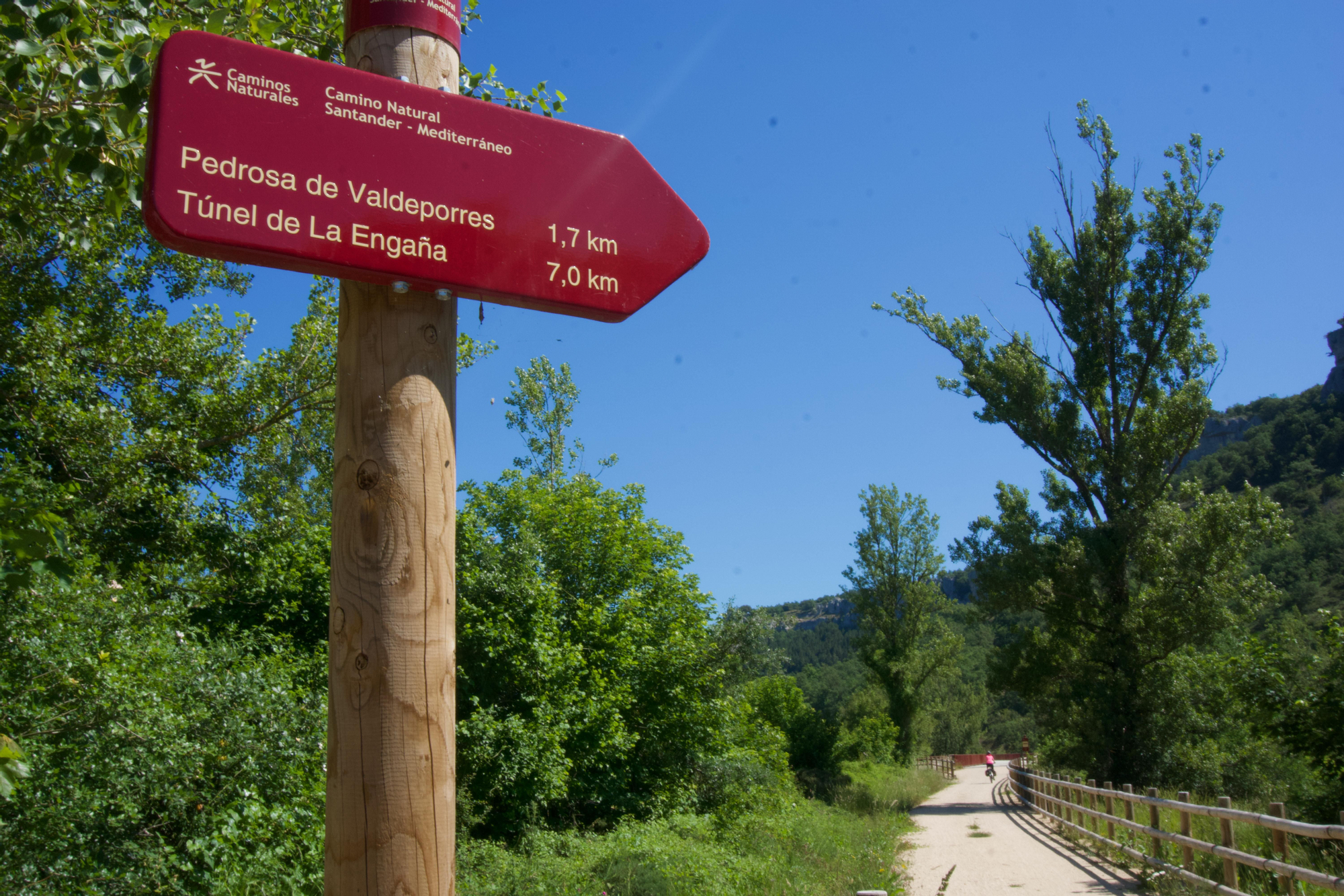 Vía verde al túnel de la Engaña