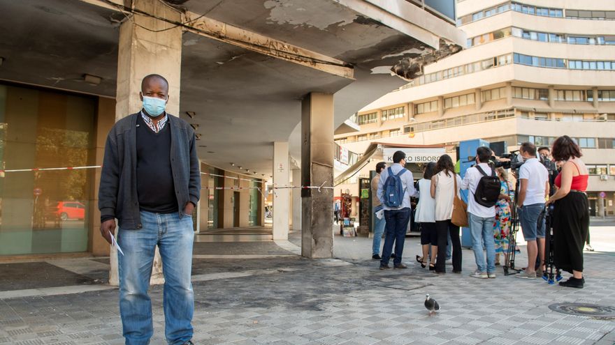 Jimy, el quiosquero que "no sabía que le quisieran tanto"