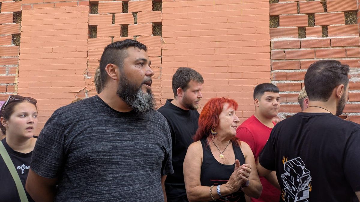 Herminio, pareja de Dulce y uno de los desahuciados este martes