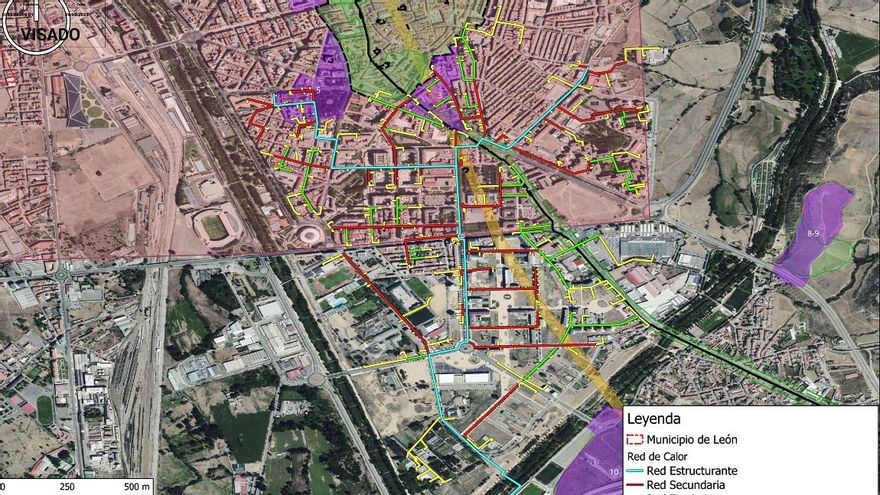 La Junta se lanza a contratar la polémica planta de incineración de León y 28 km de tuberías bajo la ciudad por 62 millones