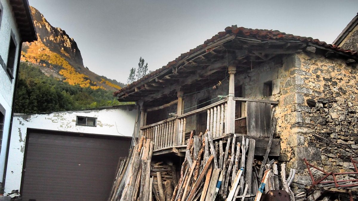 Arquitectura tradicional en Soto de Sajambre.