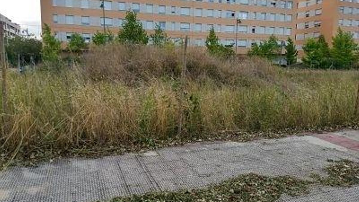 Multas de hasta 3.000 euros por no desbrozar y limpiar solares y terrenos sin edificar en Logroño