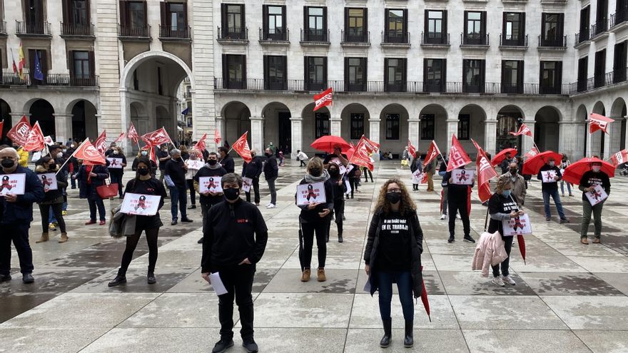 Concentración de UGT y CCOO