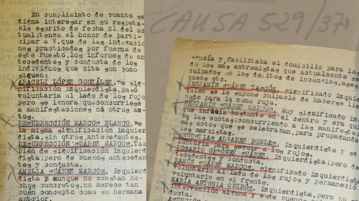 Un pueblo, catorce encausados, siete condenados a muerte y dos fusilados: así condenaba el franquismo