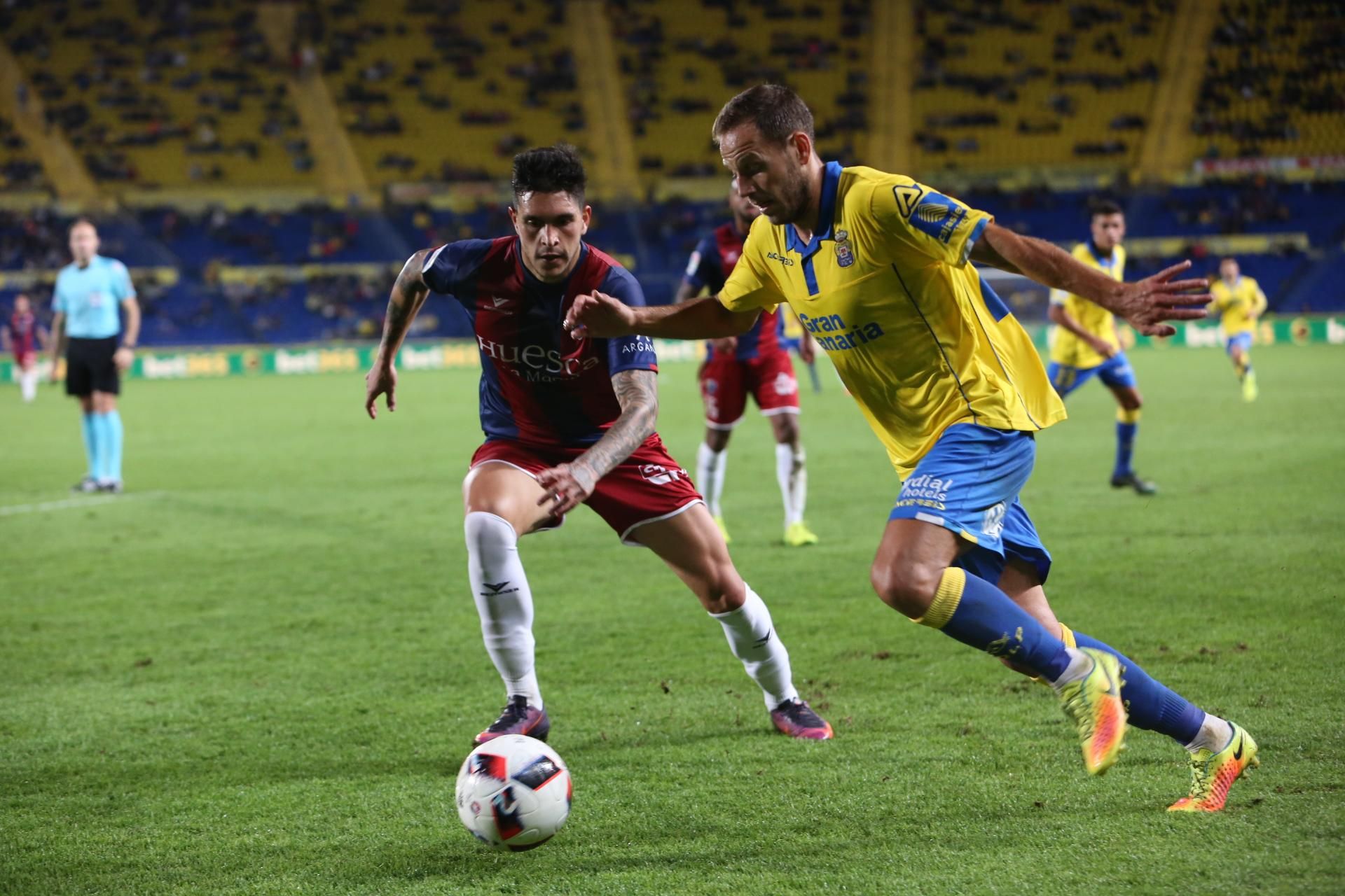 Imágenes del encuentro entre la UD Las Palmas y SD Huesca. Alejandro Ramos.