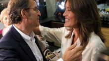 Feijóo y su pareja, en una imagen de archivo